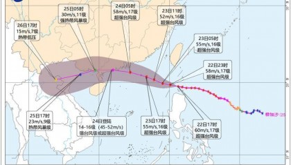 17级以上！台风“桦加沙”可能登陆地点公布！影响浙江最强时段来了……