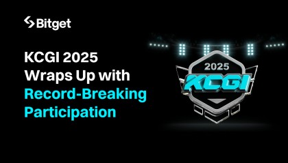 Bitget的KCGI 2025圆满落幕，参与人数创历史新高