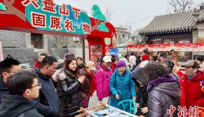 千余款六盘山下“固原礼·物”进京展销