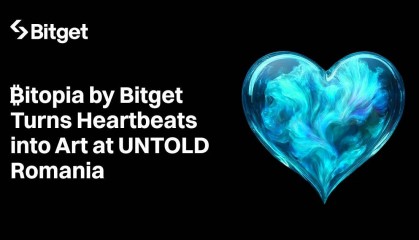 UNTOLD期间Bitget将化作₿itopia心跳艺术之美