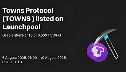 Bitget新增TOWNS，并提供超过1600万枚代币奖励