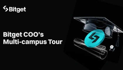 Bitget 首席运营官访问3所大学，推动区块链教育发展