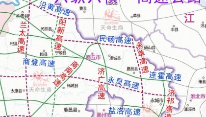 商丘民权至砀山（豫皖界）高速公路路线方案