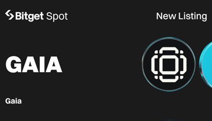 Bitget 上线 GAIA，提供超 470 万枚代币奖励
