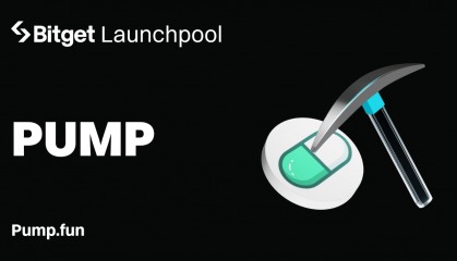 Bitget将上线PUMP，并提供超1.23亿枚代币奖励
