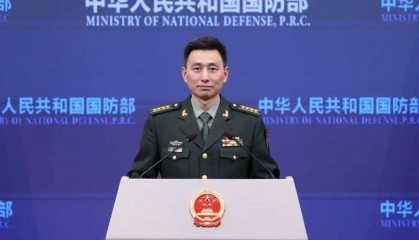 2025年2月国防部新闻发言人张晓刚就近期涉军问题发布消息