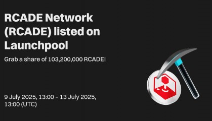 Bitget上线RCADE现货交易，奖励的代币数量1.2亿枚