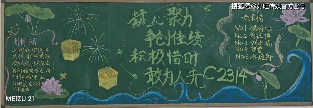 文化中国行· 记河北廊坊联衡中学优秀板报