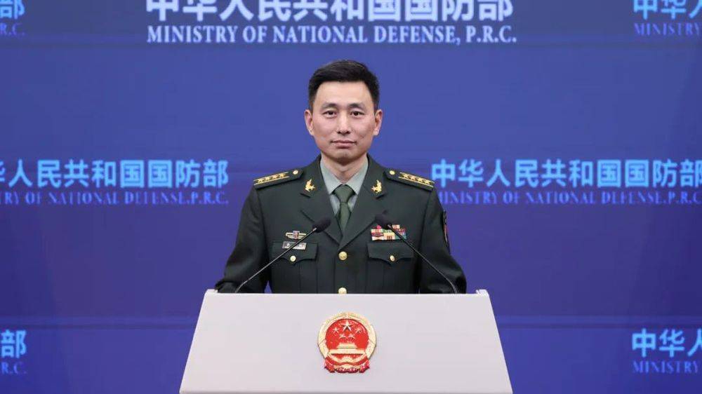 2025年2月国防部新闻发言人张晓刚就近期涉军问题发布消息