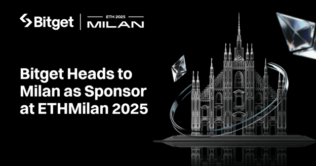 Bitget作为官方赞助商出席米兰ETHMilan 2025