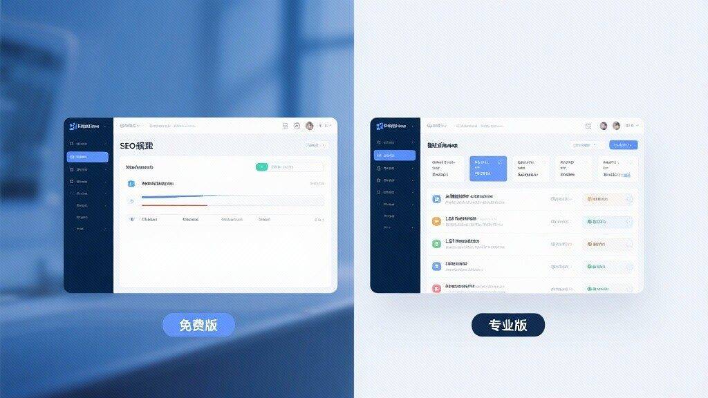 SEO优化工具免费版VS专业版,差异在哪?